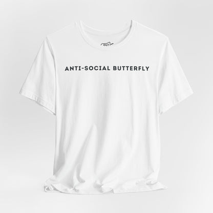 Anti - Social Butterfly Tee - Outloud Apparel Co