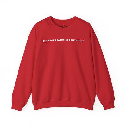 Christmas Calories Dont Count Sweatshirt - Outloud Apparel Co