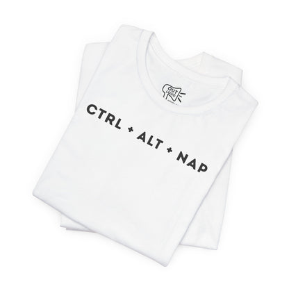 CTRL + ALT + NAP Tee - Outloud Apparel Co