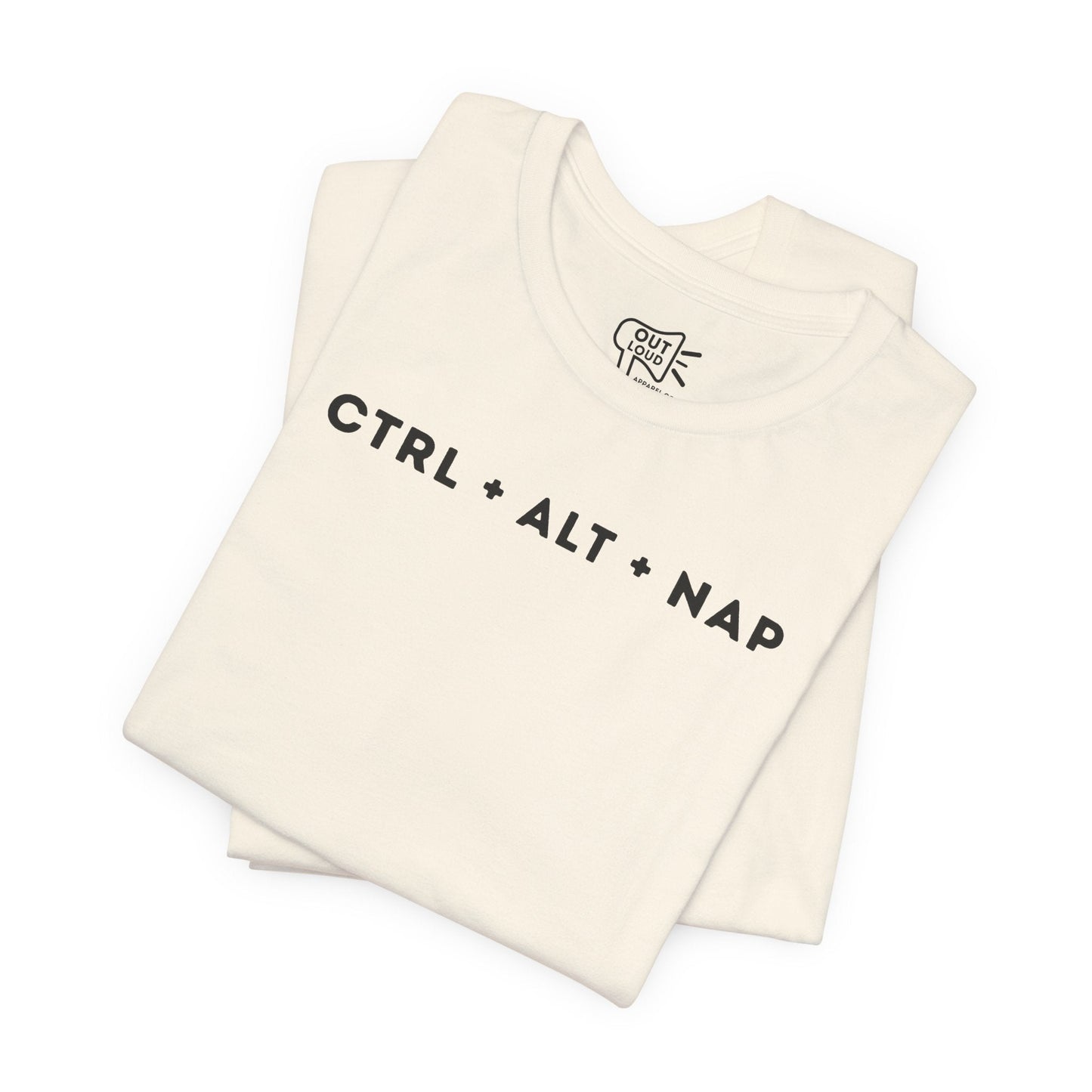 CTRL + ALT + NAP Tee - Outloud Apparel Co