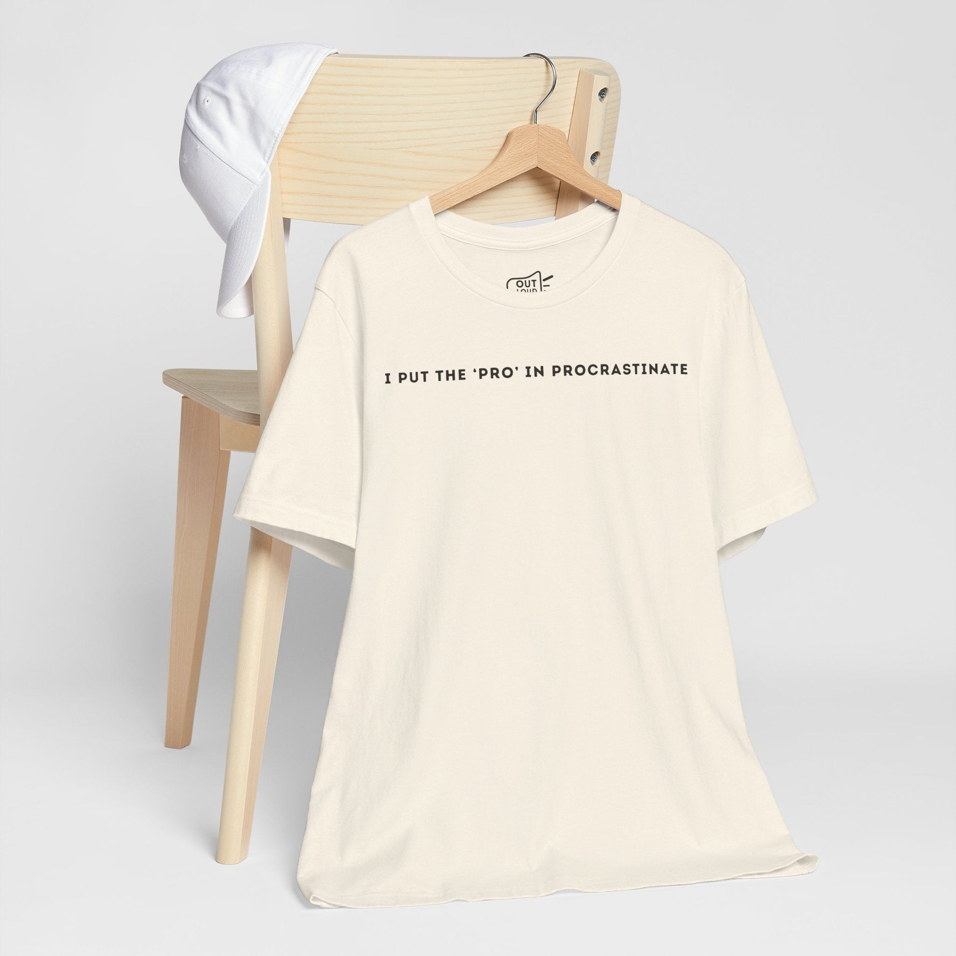 I Put The Pro In Procrastinate Tee - Outloud Apparel Co