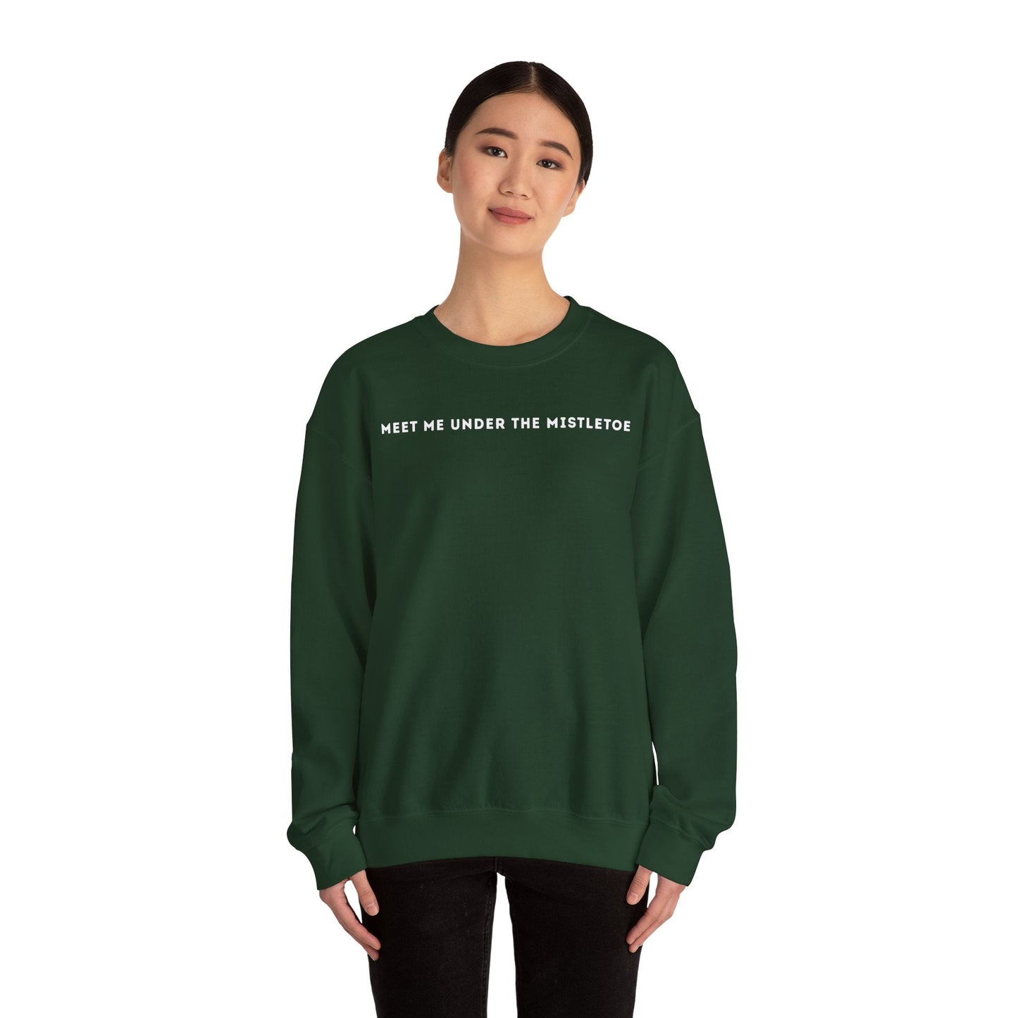 Meet Me Under The Mistletoe Sweatshirt - Outloud Apparel Co