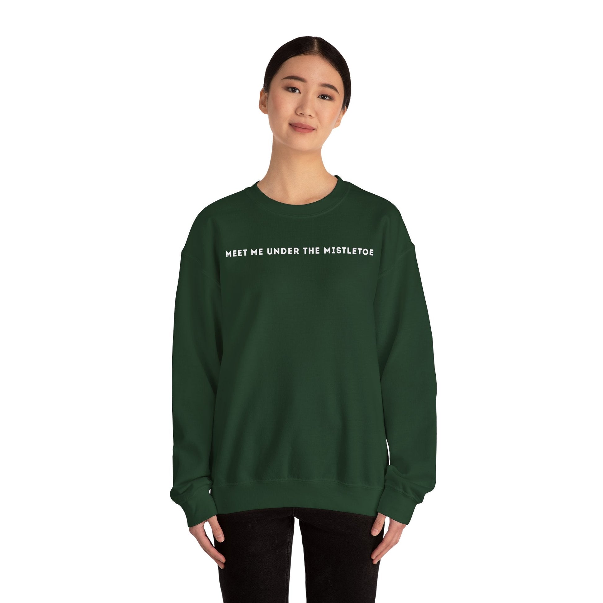 Meet Me Under The Mistletoe Sweatshirt - Outloud Apparel Co
