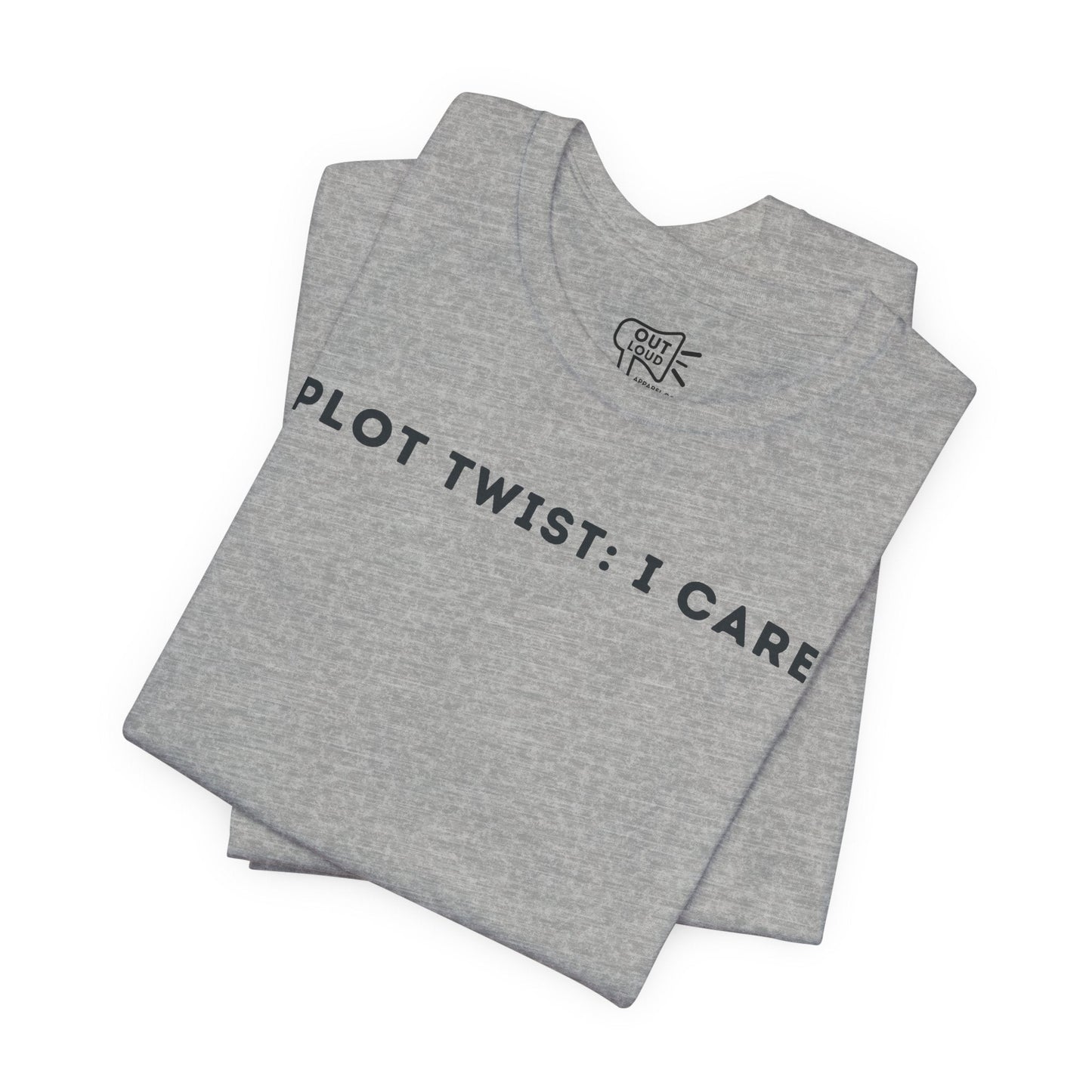 Plot Twist I Care Tee - Outloud Apparel Co