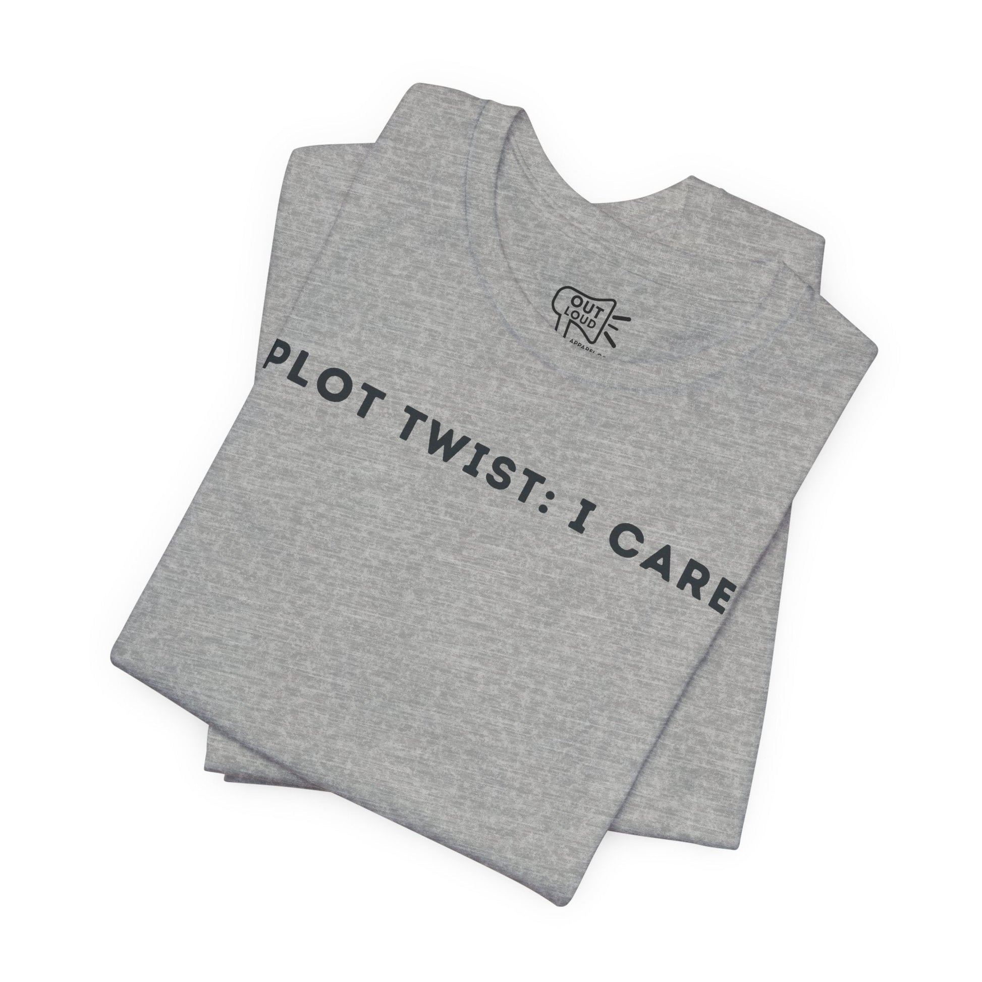 Plot Twist I Care Tee - Outloud Apparel Co