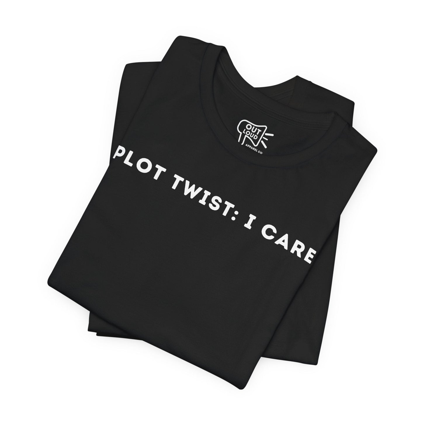 Plot Twist I Care Tee - Outloud Apparel Co