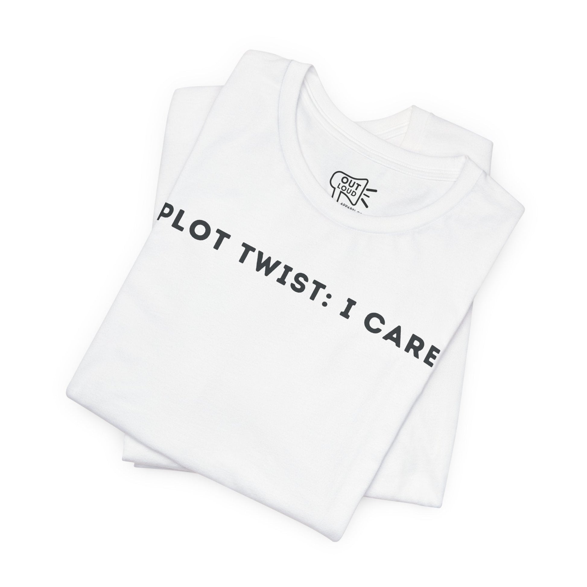 Plot Twist I Care Tee - Outloud Apparel Co