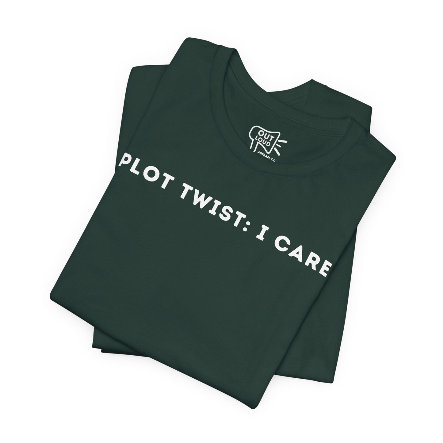 Plot Twist I Care Tee - Outloud Apparel Co