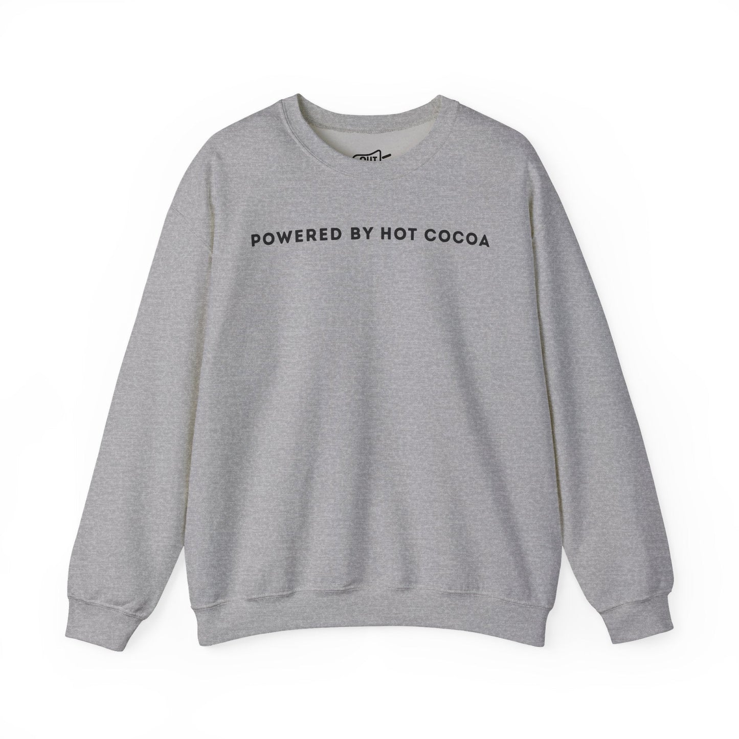 Powered By Hot Cocoa Sweatshirt - Outloud Apparel Co