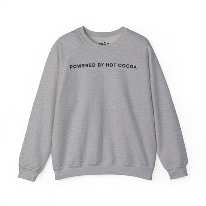 Powered By Hot Cocoa Sweatshirt - Outloud Apparel Co