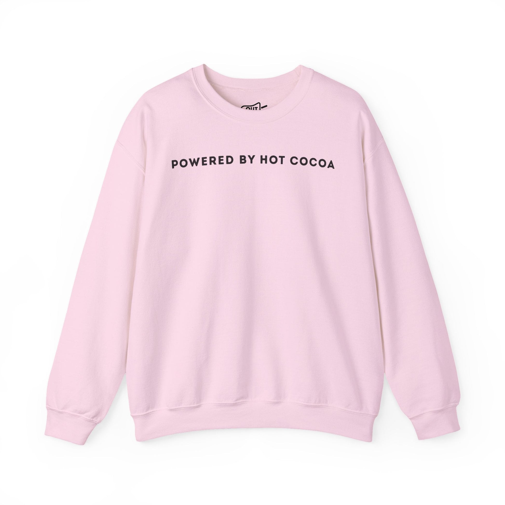 Powered By Hot Cocoa Sweatshirt - Outloud Apparel Co