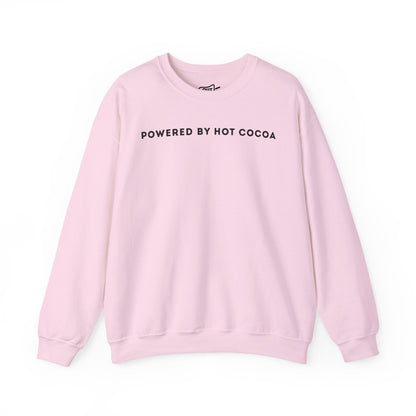 Powered By Hot Cocoa Sweatshirt - Outloud Apparel Co