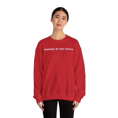 Powered By Hot Cocoa Sweatshirt - Outloud Apparel Co