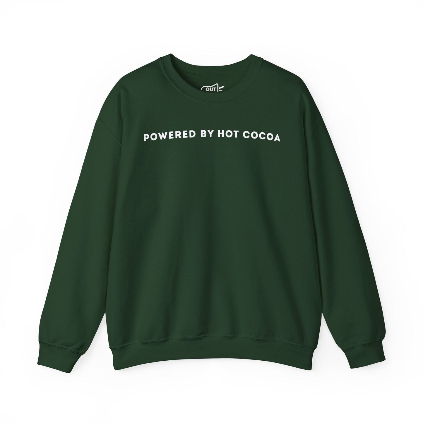 Powered By Hot Cocoa Sweatshirt - Outloud Apparel Co