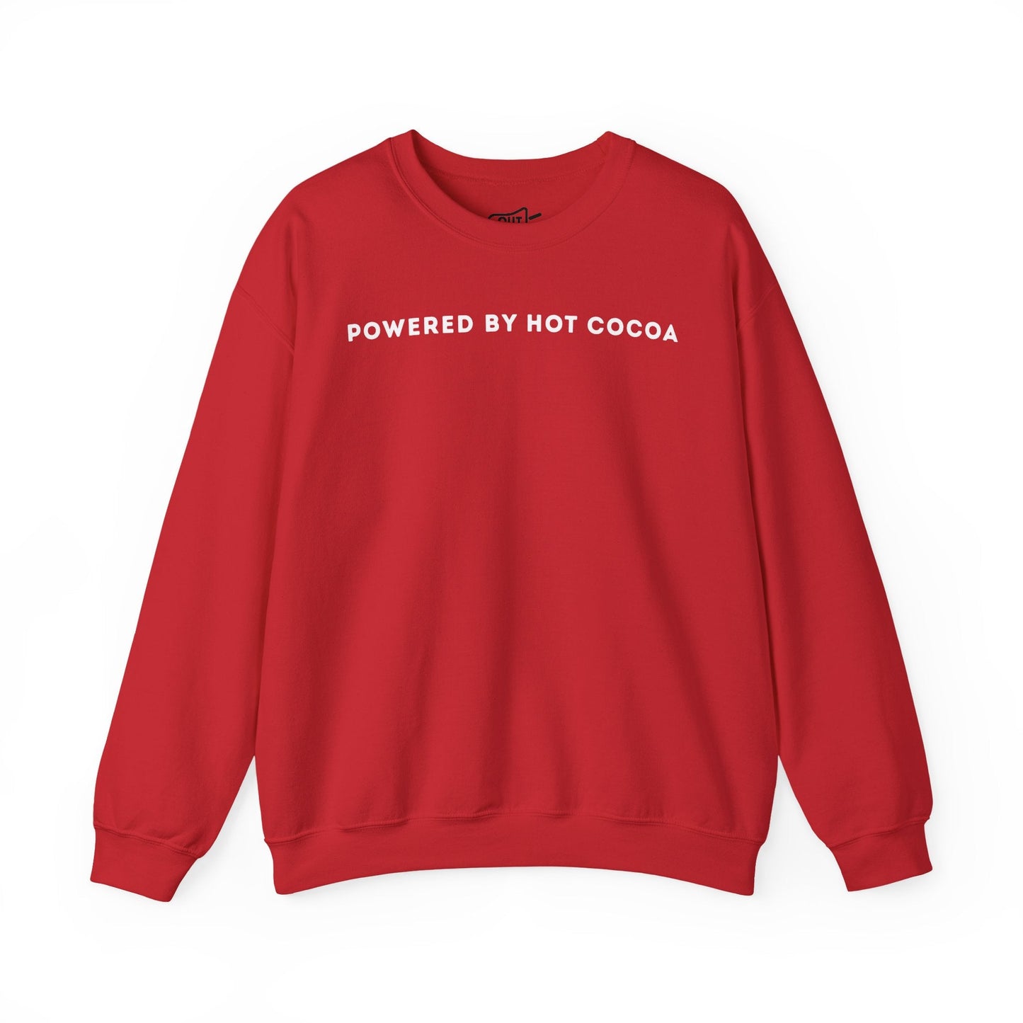 Powered By Hot Cocoa Sweatshirt - Outloud Apparel Co