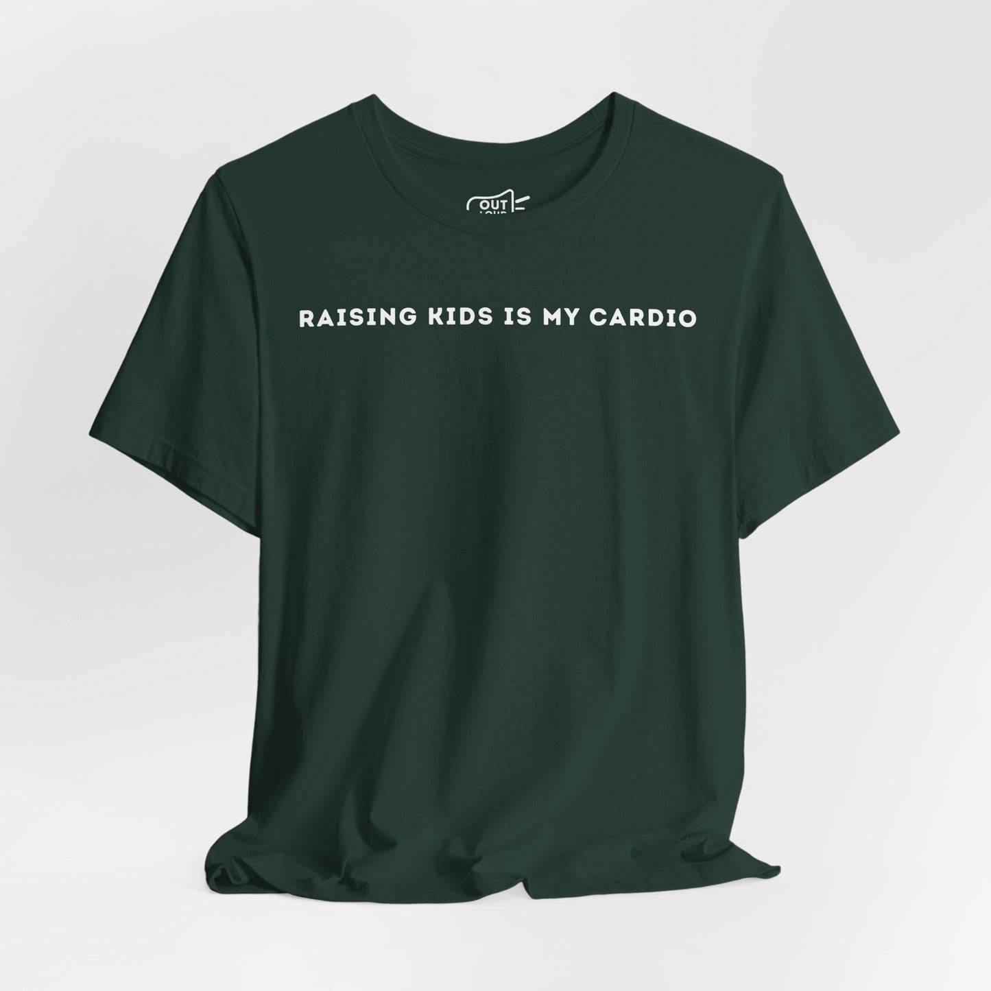 Raising Kids Is My Cardio Tee - Outloud Apparel Co
