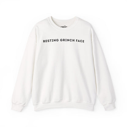 Resting Grinch Face Sweatshirt - Outloud Apparel Co